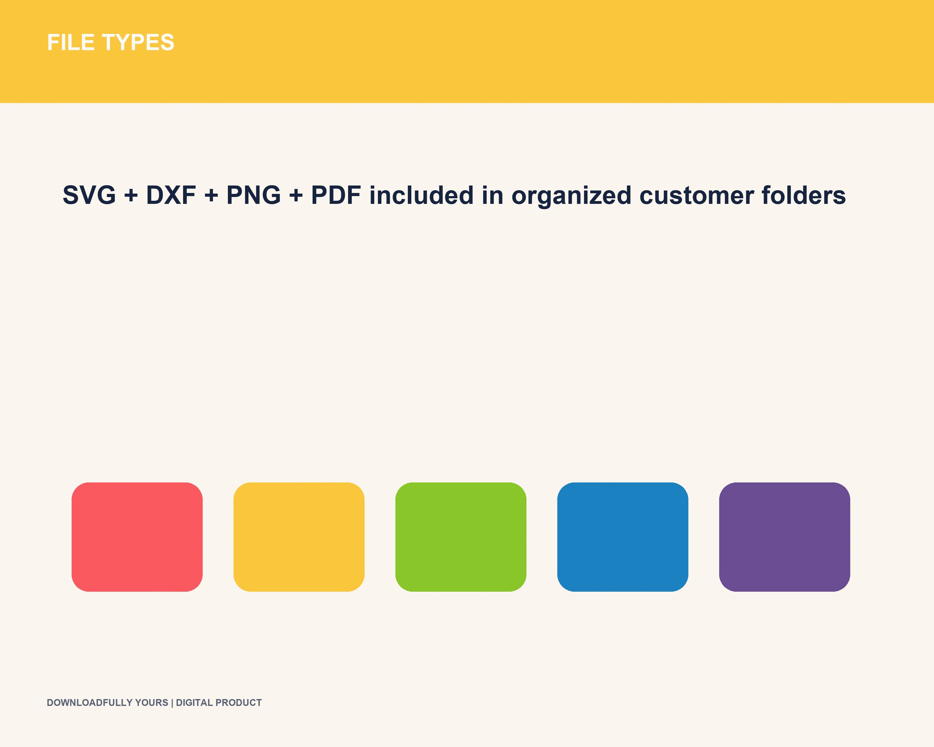 Retro Summer Icons SVG Cut File Bundle - premium digital bundle preview 3 of 10