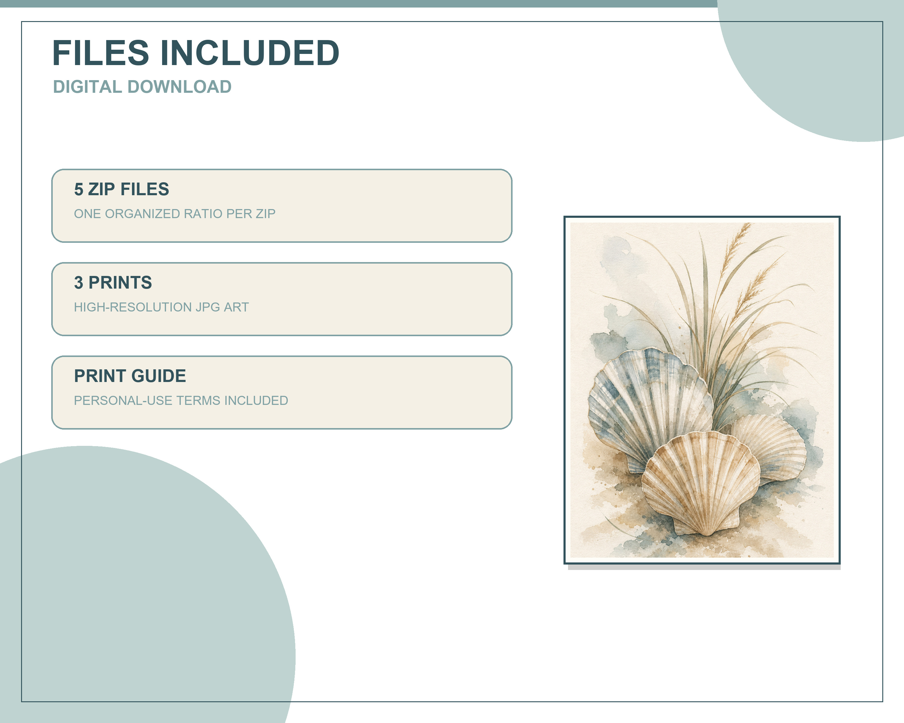 Five downloadable ratio packages included