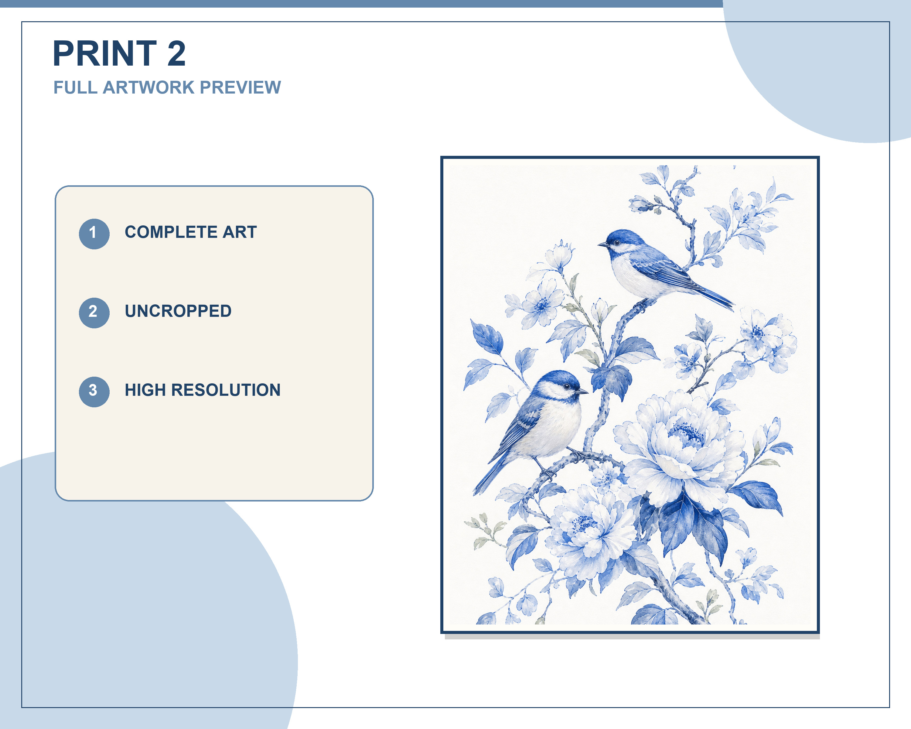 Three printable artworks displayed in a bright neutral living room