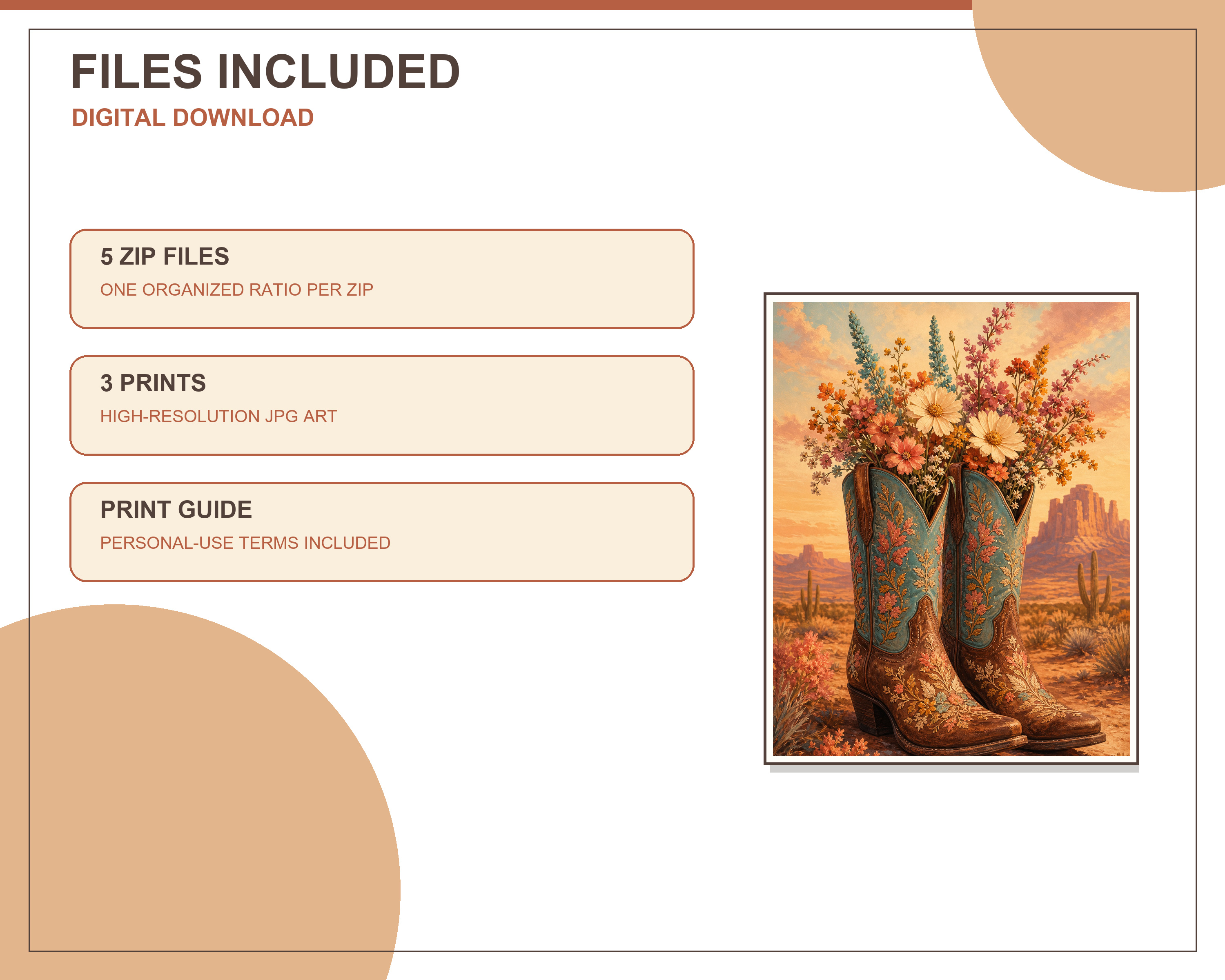 Five downloadable ratio packages included