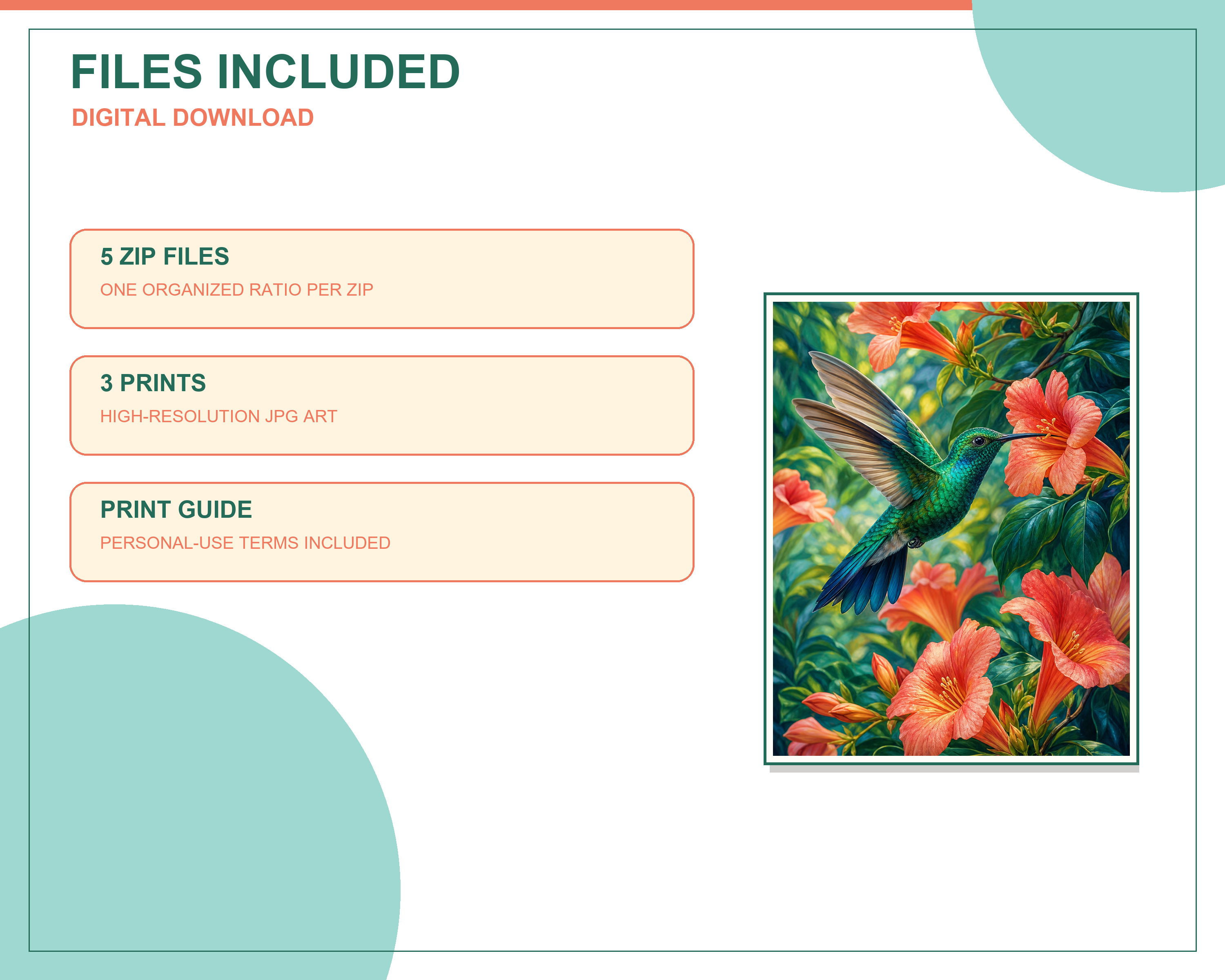 Five downloadable ratio packages included