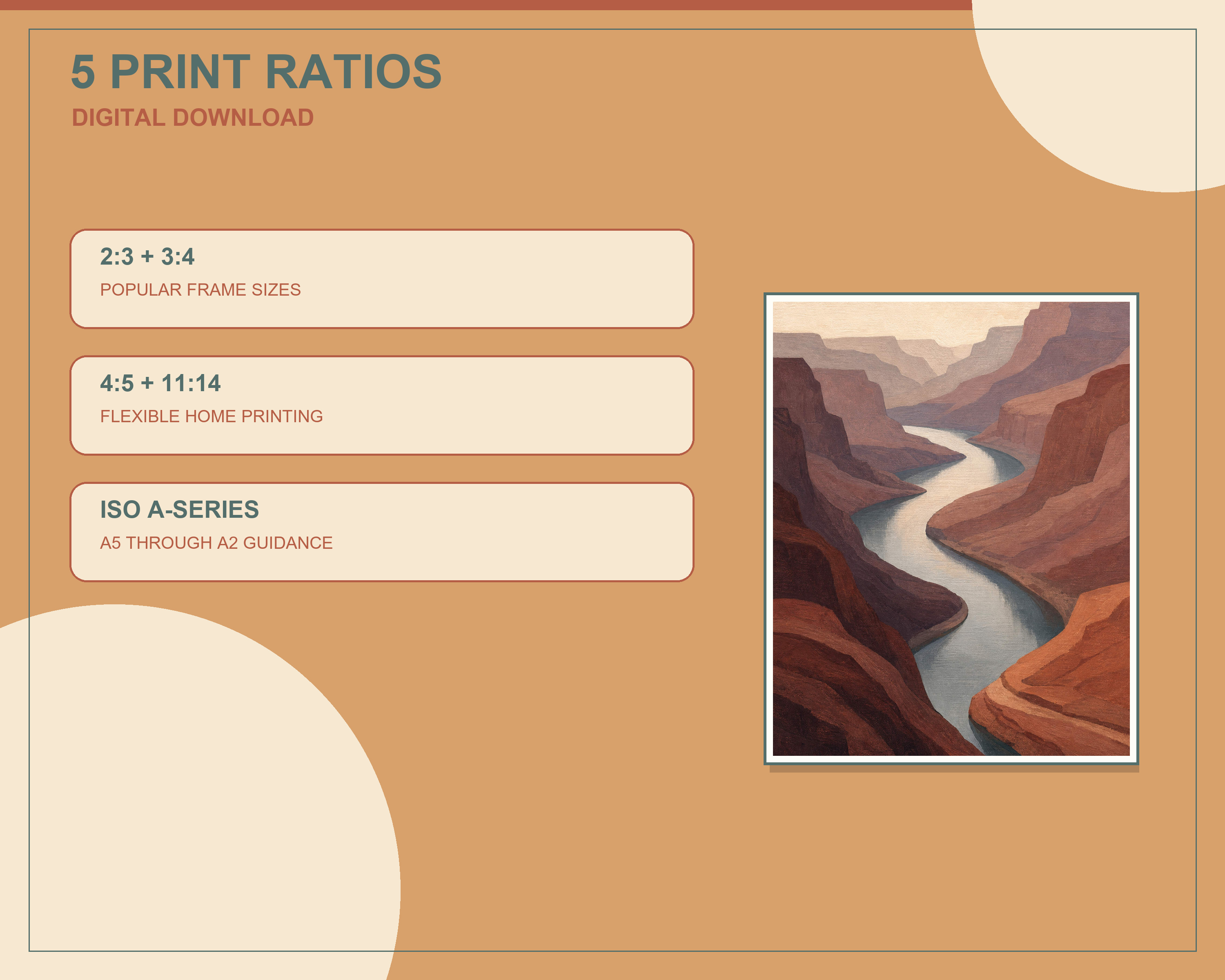 Close-up showing artwork color texture and printable detail