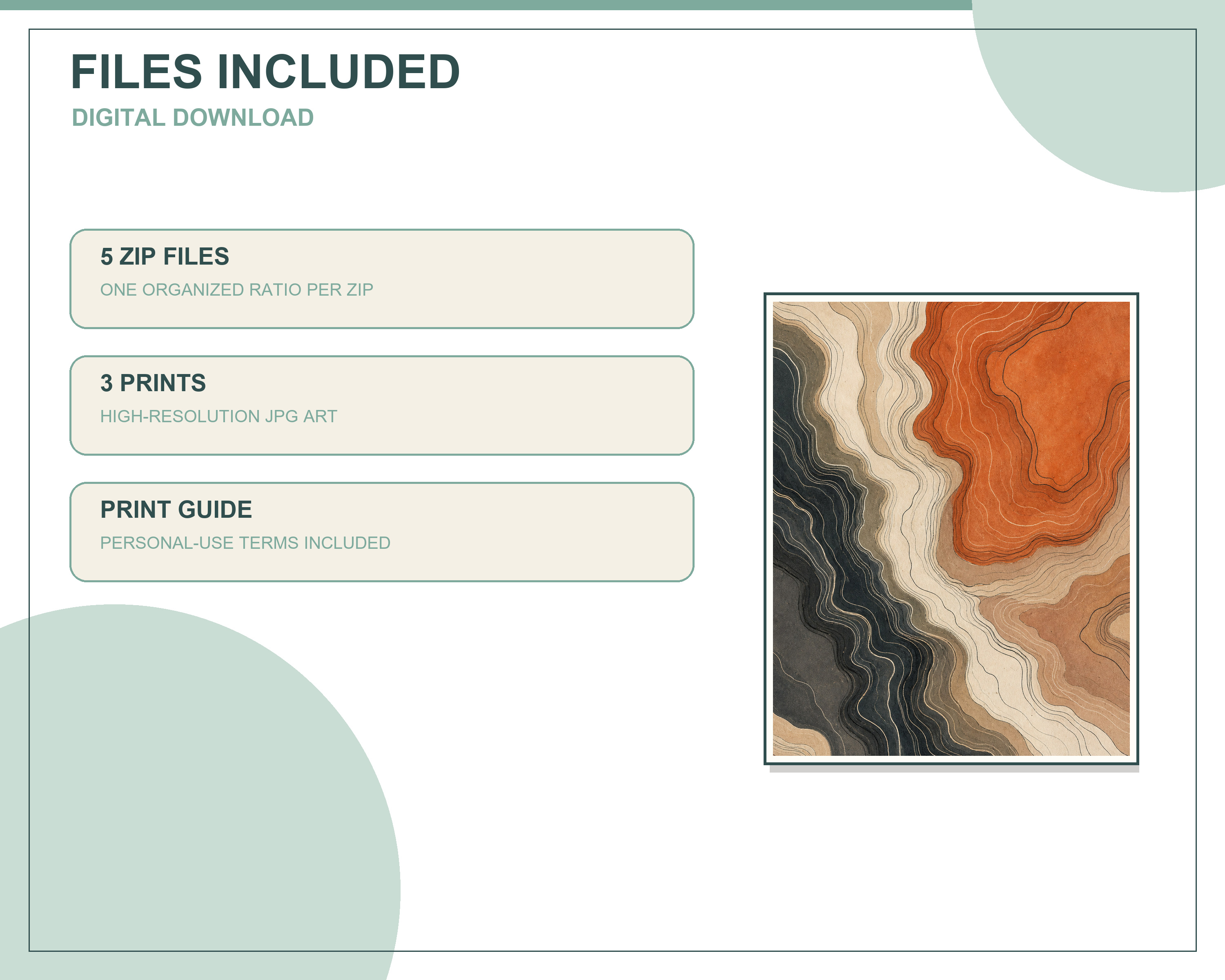 Five downloadable ratio packages included